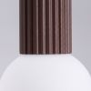 Plafonniers Aluminium Brun G9 1 Halo
