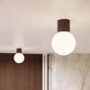 Plafonniers Aluminium Brun G9 1 Halo