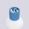 Appliques murales Aluminium Bleu G9 1 Halo