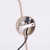 Appliques murales Acier Taupe E14 1 Nox
