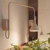 Appliques murales Acier Taupe E14 1 Nox