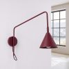 Appliques murales Acier Bourgogne E14 1 Nox