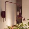 Appliques murales Acier Bourgogne E14 1 Nox