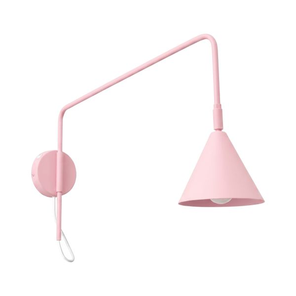 Appliques murales Acier Rose E14 1 Nox