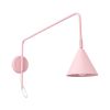 Appliques murales Acier Rose E14 1 Nox