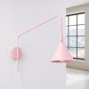 Appliques murales Acier Rose E14 1 Nox