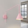 Appliques murales Acier Rose E14 1 Nox