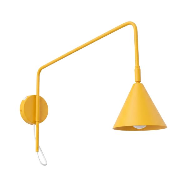 Appliques murales Acier Jaune E14 1 Nox