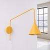 Appliques murales Acier Jaune E14 1 Nox