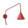 Appliques murales Acier Rouge E14 1 Nox