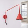 Appliques murales Acier Rouge E14 1 Nox