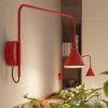 Appliques murales Acier Rouge E14 1 Nox