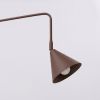 Appliques murales Acier Brun E14 1 Nox