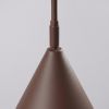 Appliques murales Acier Brun E14 1 Nox