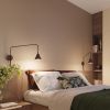 Appliques murales Acier Brun E14 1 Nox