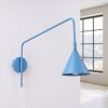 Appliques murales Acier Bleu E14 1 Nox