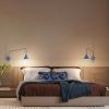 Appliques murales Acier Bleu E14 1 Nox