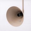 Appliques murales Acier Taupe E14 2 Nox