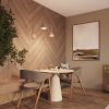 Appliques murales Acier Taupe E14 2 Nox