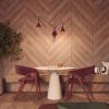 Appliques murales Acier Bourgogne E14 2 Nox