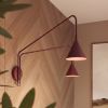 Appliques murales Acier Bourgogne E14 2 Nox