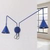 Appliques murales Acier Outremer E14 2 Nox