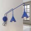 Appliques murales Acier Outremer E14 2 Nox