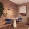 Appliques murales Acier Outremer E14 2 Nox