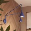 Appliques murales Acier Outremer E14 2 Nox