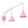 Appliques murales Acier Rose E14 2 Nox