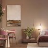 Appliques murales Acier Rose E14 2 Nox