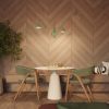 Appliques murales Acier Sauge E14 2 Nox