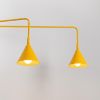 Appliques murales Acier Jaune E14 2 Nox