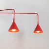 Appliques murales Acier Rouge E14 2 Nox