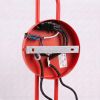 Appliques murales Acier Rouge E14 2 Nox