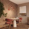 Appliques murales Acier Rouge E14 2 Nox
