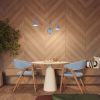 Appliques murales Acier Bleu E14 2 Nox