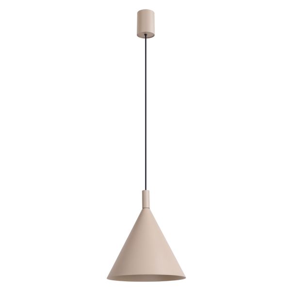 Suspensions Acier Taupe E27 1 Nox