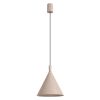 Suspensions Acier Taupe E27 1 Nox