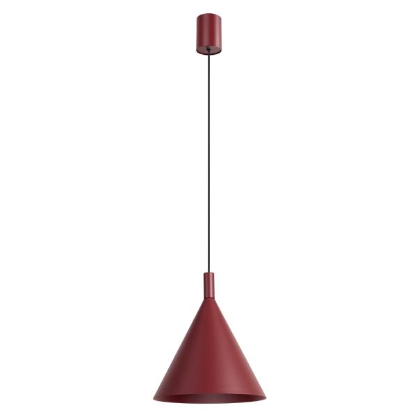 Suspensions Acier Bourgogne E27 1 Nox