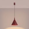 Suspensions Acier Bourgogne E27 1 Nox