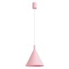 Suspensions Acier Rose E27 1 Nox
