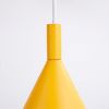 Suspensions Acier Jaune E27 1 Nox