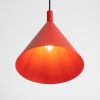 Suspensions Acier Rouge E27 1 Nox