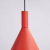 Suspensions Acier Rouge E27 1 Nox