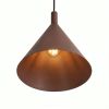 Suspensions Acier Brun E27 1 Nox
