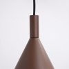 Suspensions Acier Brun E27 1 Nox
