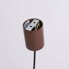 Suspensions Acier Brun E27 1 Nox