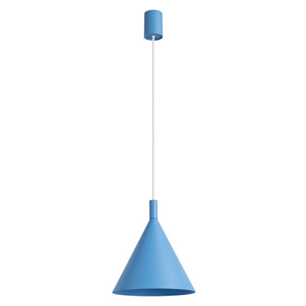 Suspensions Acier Bleu E27 1 Nox