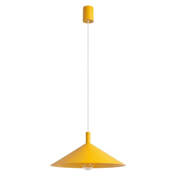 Suspensions Acier Jaune E27 1 Nox